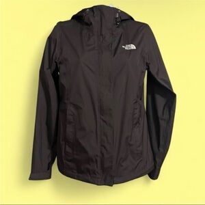 SOLD-North Face Venture 2 Hooded Rain Jacket Women’s Medium Zip DWR